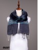 Fashion Scarf W/ Linear Pattern